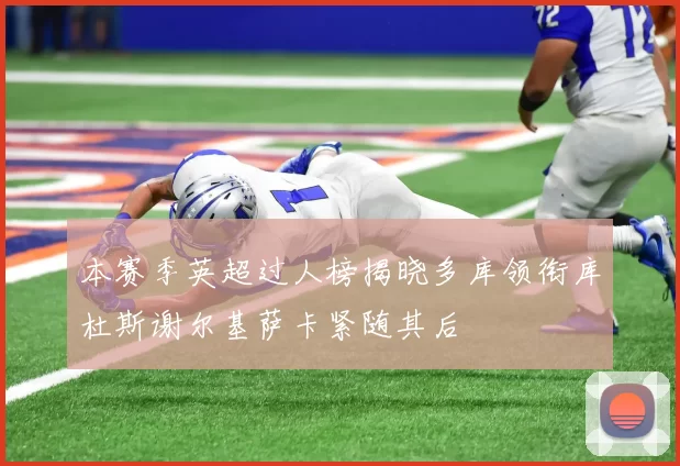 本赛季英超过人榜揭晓多库领衔库杜斯谢尔基萨卡紧随其后